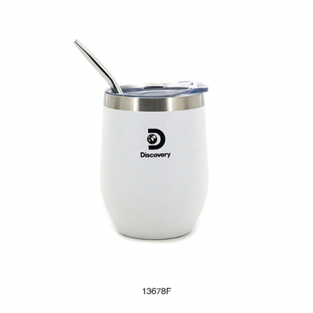 MATE CON BOMBILLA BLANCA 13678F