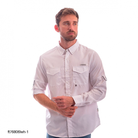 CAMISA ML CAB PLUS DX4575-308-76806LWHT