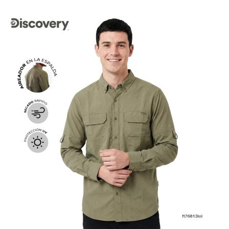 CAMISA ML CAB PLUS DX4576-308-76813LMGR
