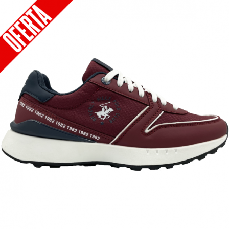 CALZADO PBH ZANE M2 BURGUNDY