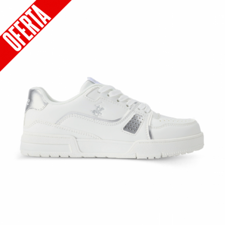 CALZADO PBH MUJER LADY W3 WHITE SILVER
