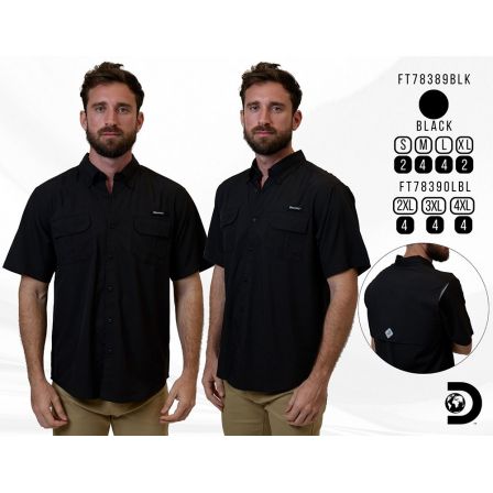 CAMISA MC CAB PLUS DX1477-308-78390LBL