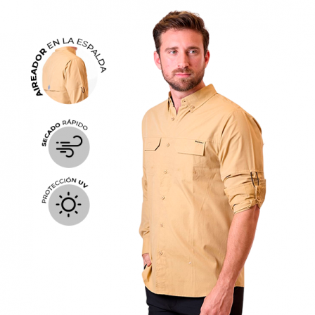 CAMISA ML CAB DX4578-308-80243KHK