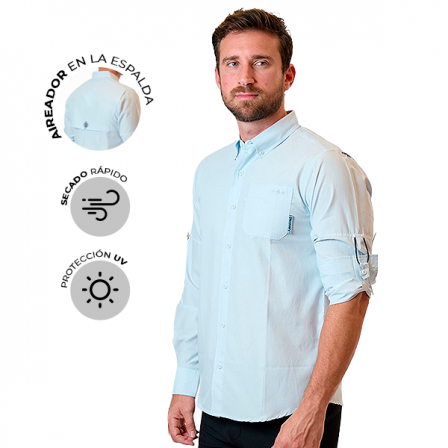 CAMISA ML CAB DX4578-308-80245LBL