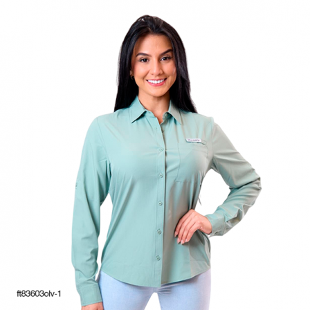 CAMISA P/DAMA  DX5078-112-83603OLV