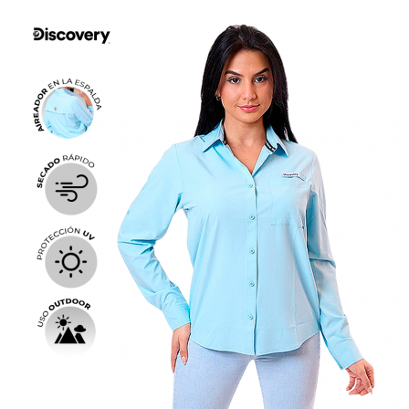 CAMISA DAMA PLUS DX5078-509-83605LBL