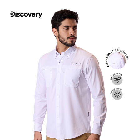 CAMISA ML DX5280-308-85611WHT