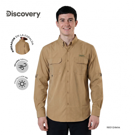 CAMISA DISCOVERY CABALLERO DX1478-308-83124KHK