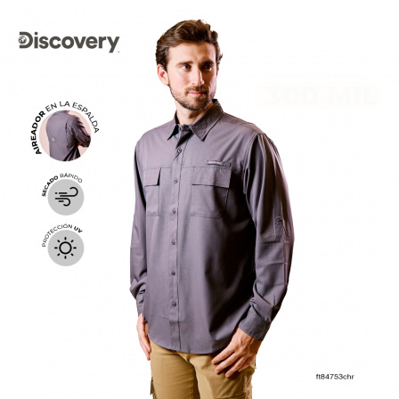 CAMISA DISCOVERY CABALLERO DX5279-308-84751CHR