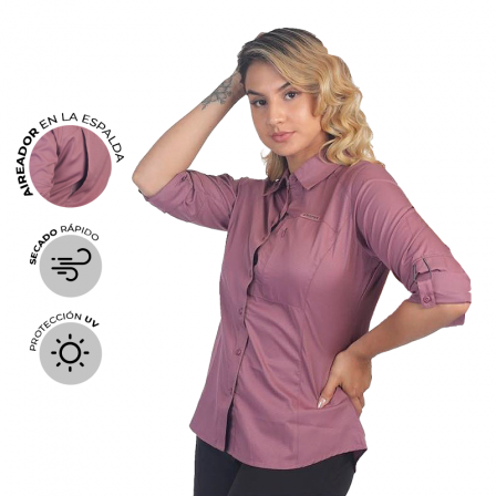 CAMISA DISCOVERY PARA DAMA DX4577-112-76864RSE