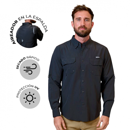 CAMISA DISCOVERY  DX1478-308-83124BLK